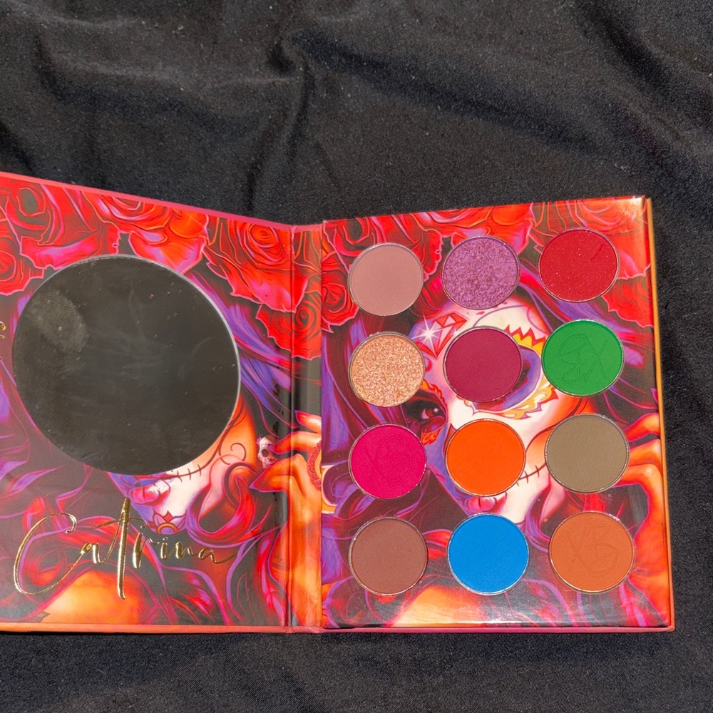 Catrina Art Print by Unknown Brand - Red and Purple